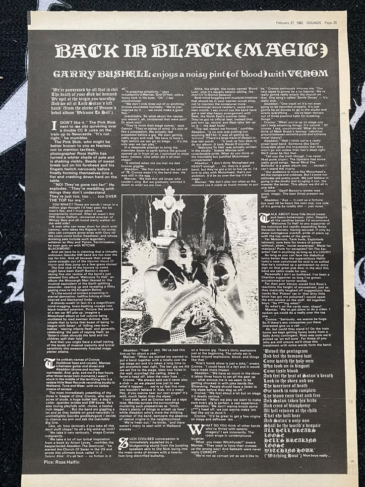 First Magazine Coverage: Sounds — plate 2
